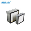 Customized 0.3 Micron 99.99% Mini Pleat HEPA Filter Fiberglass Media Medical Room Use HEPA Filter